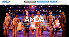 Desktop Screenshot of amda.edu